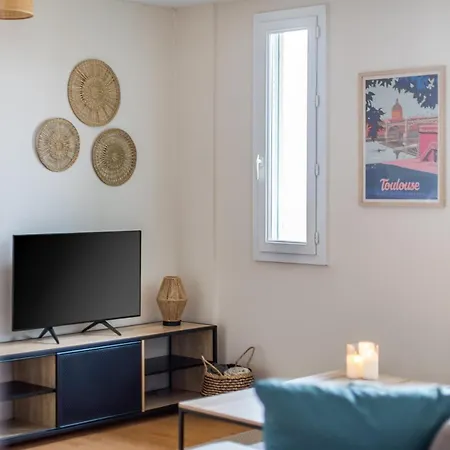 Nouveau ! 2 Chambres, Climatisation, Balcon, Bord De Garonne, Parking Payant Dans La Rue Apartament Tuluza